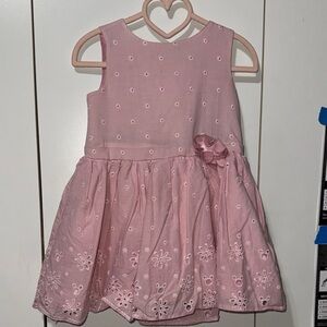 🏰5 items for $25🏰Disney Pink Embroidered Kids Dress